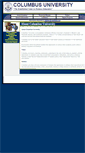 Mobile Screenshot of columbusu.com